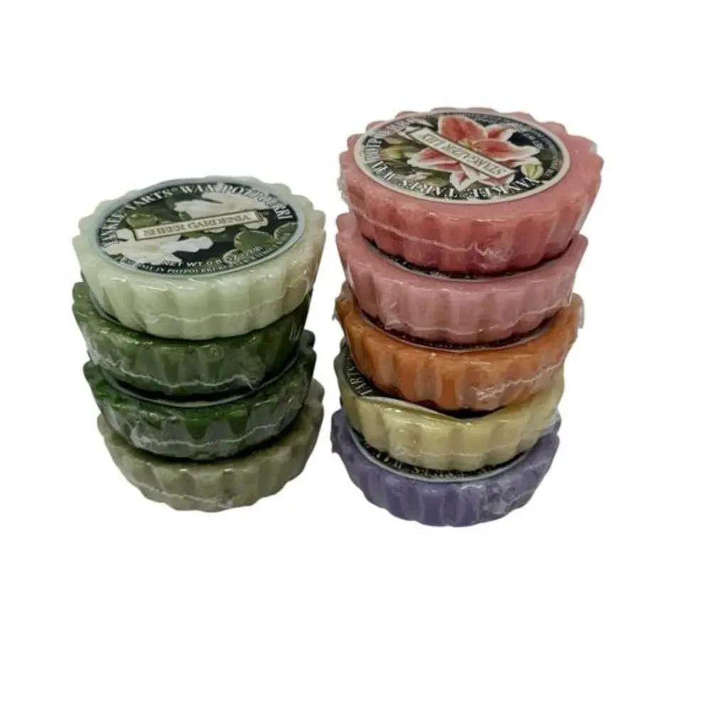 Yankee Candle 9 Piece LOT‎ Of Scented Candle Melting Tarts Home Fragrance